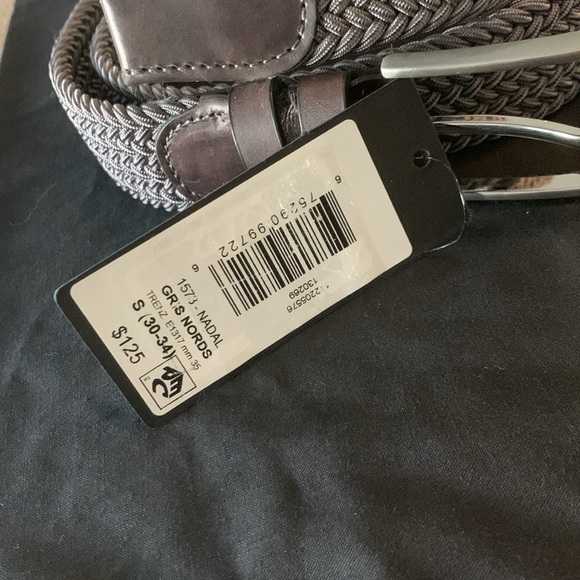 🆕 MAGNANNI MEN'S NADAL
WOVEN BELT - Grey - Small (30-34) - Picture 2 of 9
